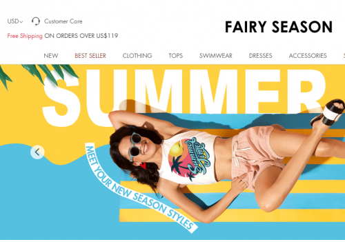 Promo Code FairySeason 15% OFF