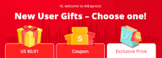 AliExpress Coupons New Users